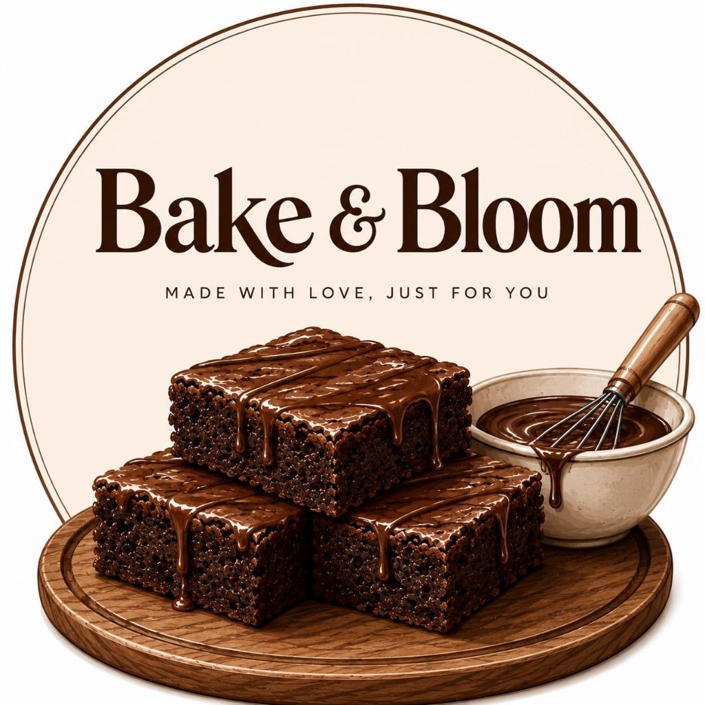 Bake & Bloom Logo